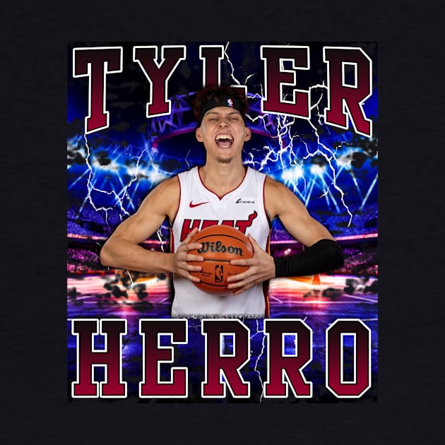 Tyler Herro by Gojes Art